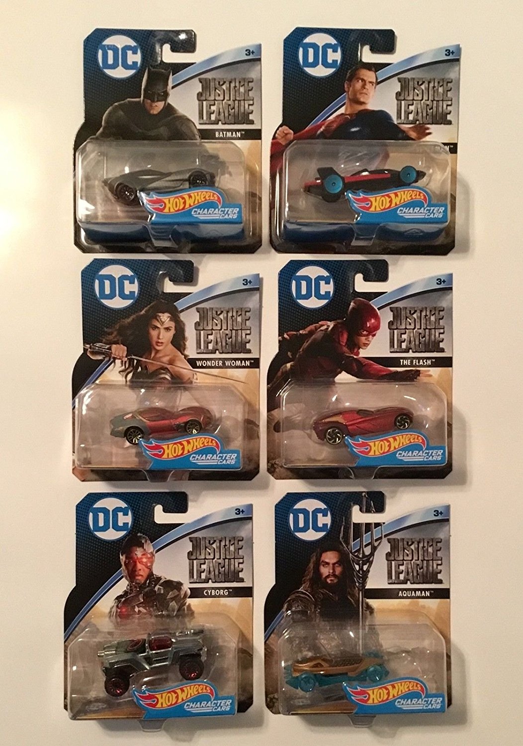 HOT WHEELS DIECAST - Justice League 6 pack collector set