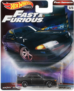 HOT WHEELS DIECAST - Fast and Furious Nissan Skyline GT-R BNR32