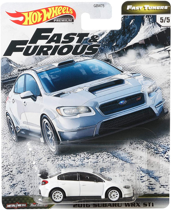 HOT WHEELS DIECAST - Fast and Furious Fast Tuners 2016 Subaru WRX STI