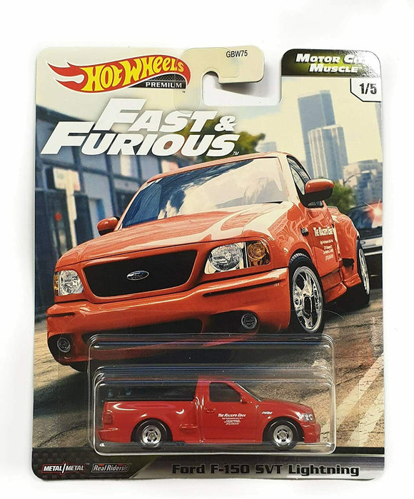 HOT WHEELS DIECAST - Fast and Furious Ford F150 SVT Lightning