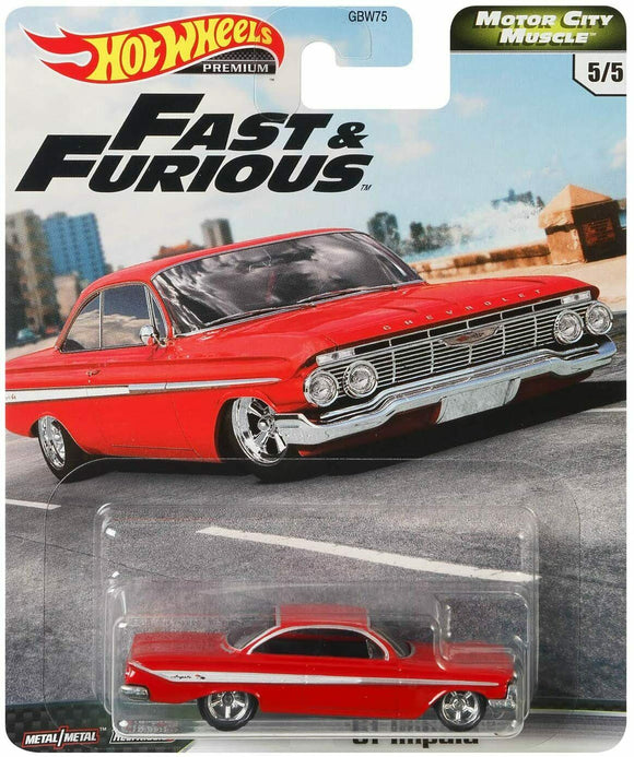 HOT WHEELS DIECAST - Fast and Furious 61 Impala