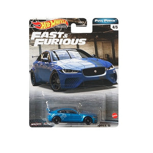 HOT WHEELS DIECAST - Fast and Furious Full Force Jaguar XE SV Project 8