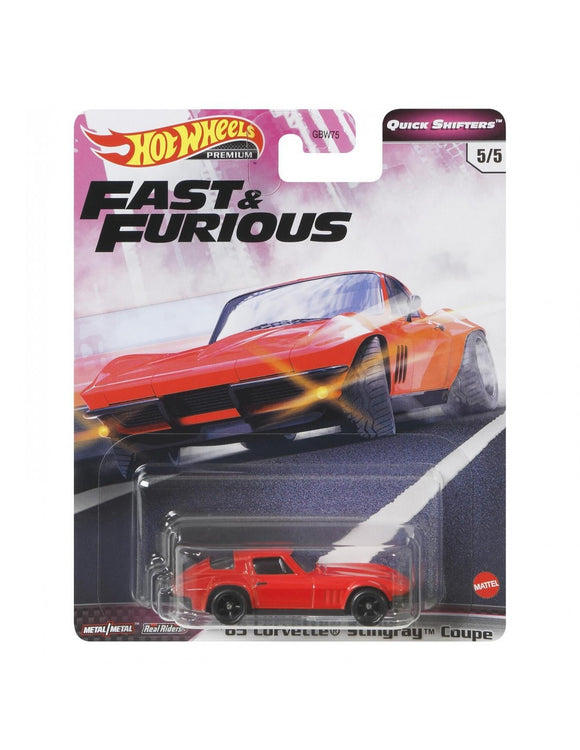 HOT WHEELS DIECAST - Fast and Furious 65 Corvette Stingray Coupe