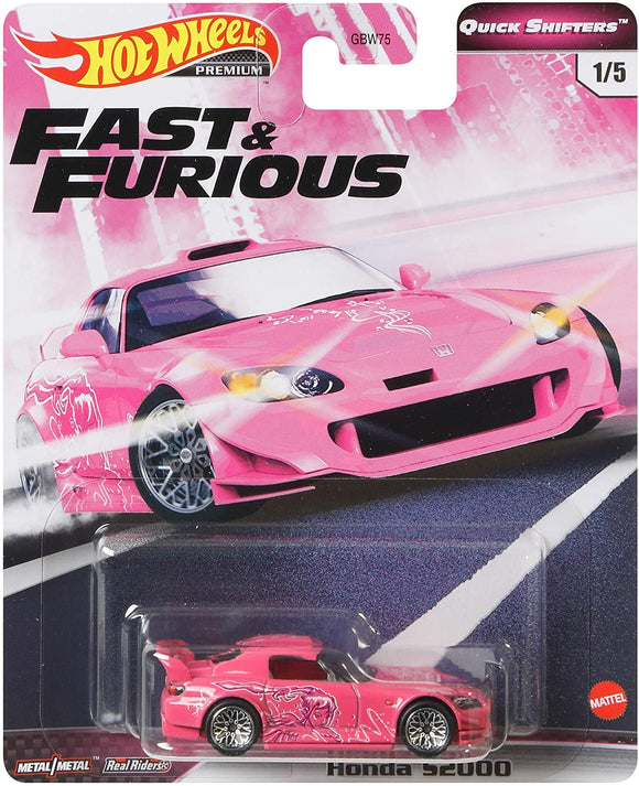 HOT WHEELS DIECAST - Fast and Furious Quick Shifters Honda S2000