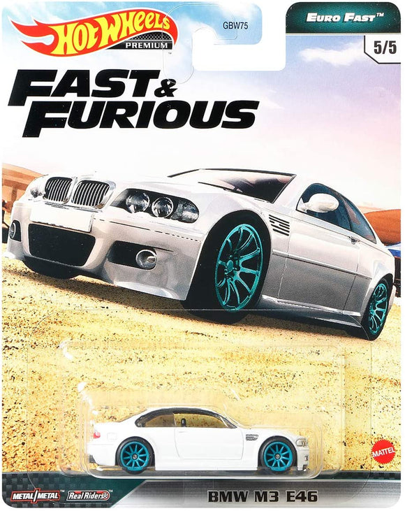 HOT WHEELS DIECAST - Fast and Furious Euro Fast BMW M3 E46