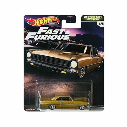 HOT WHEELS DIECAST - Fast and Furious 66 Chevy Nova