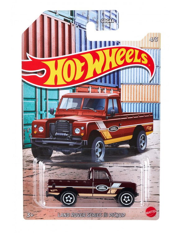 HOT WHEELS DIECAST - Hot Pickups Land Rover Series III Pickup