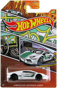 HOT WHEELS DIECAST - Police Series Lamborghini Aventador Coupe