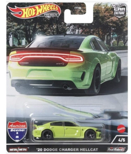 HOT WHEELS DIECAST - American Scene - 20 Dodge Charger Hellcat