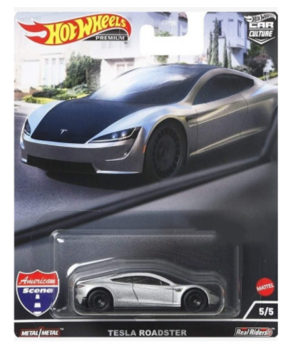 HOT WHEELS DIECAST - American Scene - Tesla Roadster