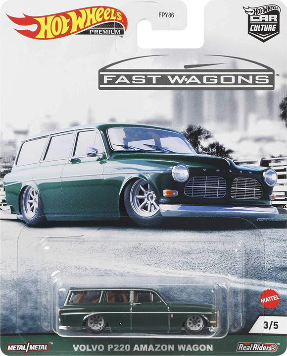 HOT WHEELS DIECAST - Fast Wagons Volvo P220 Amazon Wagon