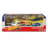 HOT WHEELS DIECAST - Pony Rides Premium set - Dodge Mustang Camaro Rig