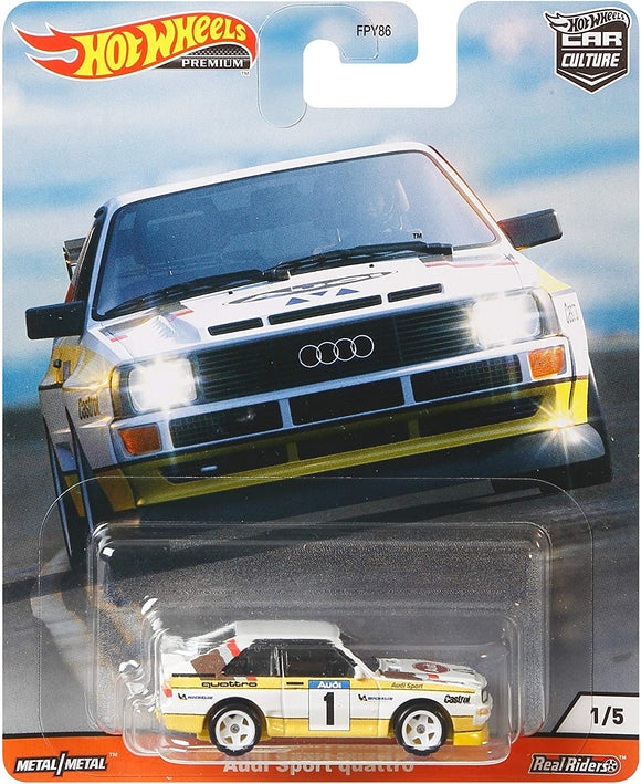 HOT WHEELS DIECAST - Car Culture Thrill Climbers - Audi Sport Quattro