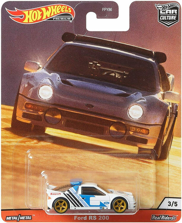 HOT WHEELS DIECAST - Car Culture Thrill Climbers - Ford RS 200