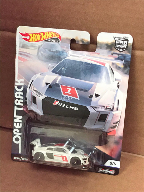 HOT WHEELS DIECAST - Open Track Audi R8 LMS