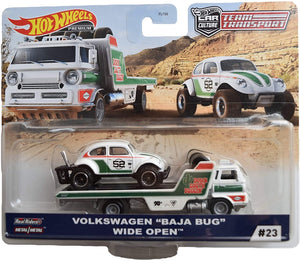 HOT WHEELS DIECAST - Team Transport Volkswagen Baja Bug Wide Open