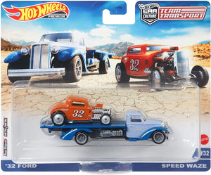 HOT WHEELS DIECAST - Team Transport 32 Ford Speed Waze