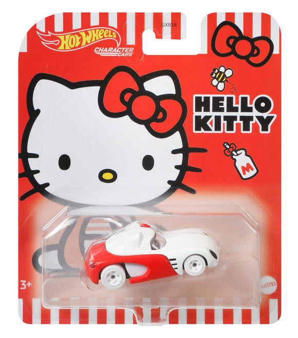 HOT WHEELS DIECAST - Character Cars Hello Kitty