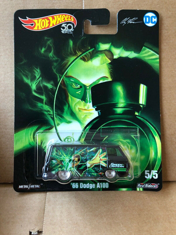 HOT WHEELS DIECAST - DC Comics Green Lantern 66 Dodge A100