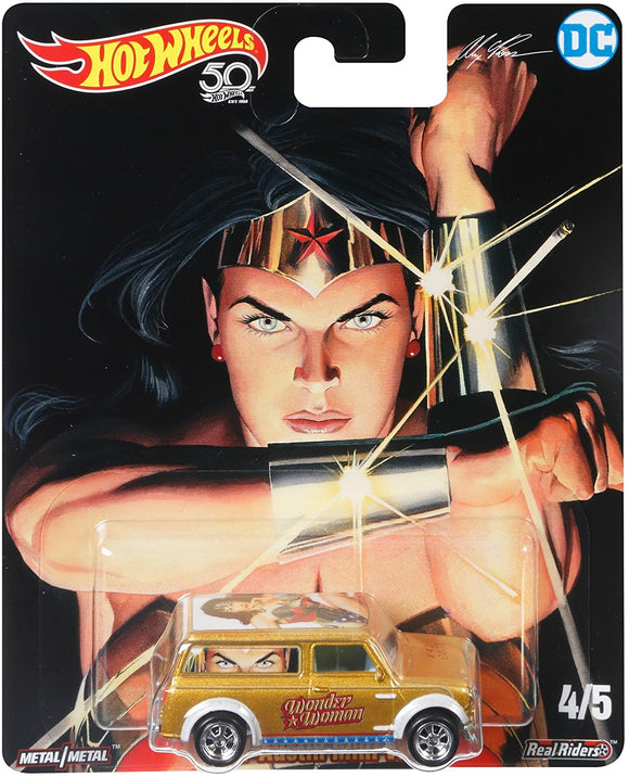 HOT WHEELS DIECAST - DC Comics 67 Wonder Woman Austin Mini Van