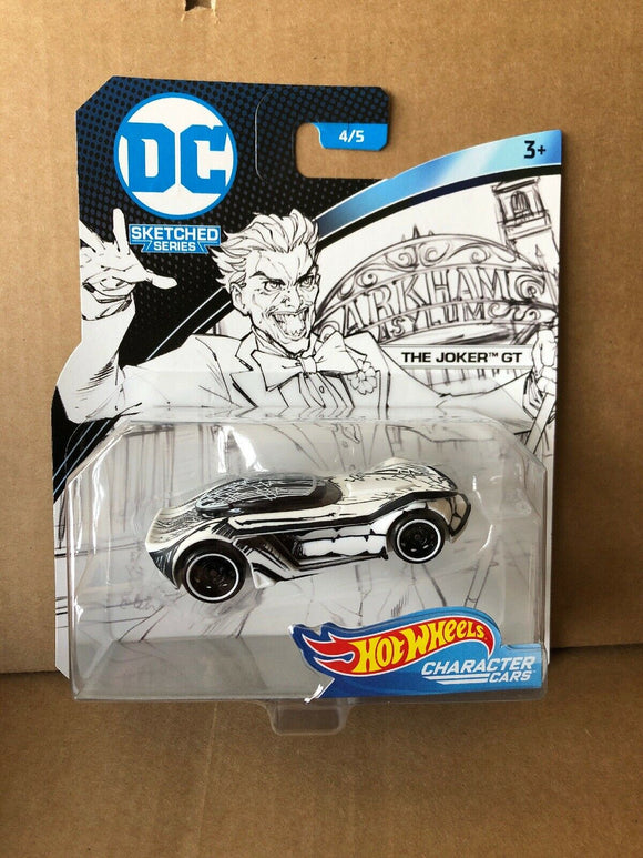 HOT WHEELS - DC Comics Sketched Series The Joker GT