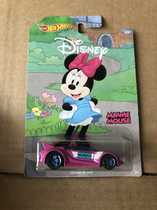 HOT WHEELS DIECAST - Disney Minnie Mouse Quick N Sik