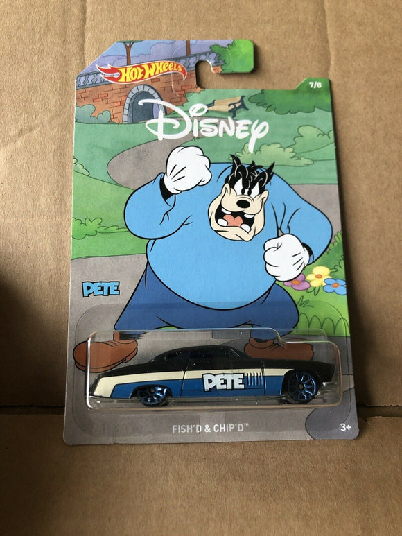 HOT WHEELS DIECAST - Disney Pete FishD and ChipD