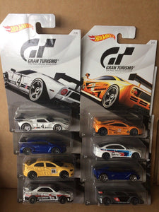 HOT WHEELS DIECAST - Gran Turismo Series Set Of 8