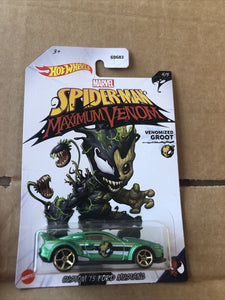 HOT WHEELS DIECAST - Venomised Groot - Custom 15 Ford Mustang