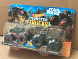 HOT WHEELS MONSTER TRUCKS - Darth Vader v Chewbacca