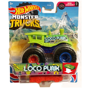 HOT WHEELS MONSTER TRUCKS - Loco Punk - Green