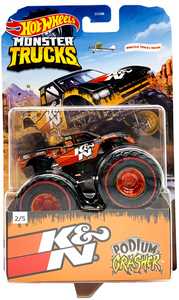 HOT WHEELS MONSTER TRUCKS - K and N Podium Crasher