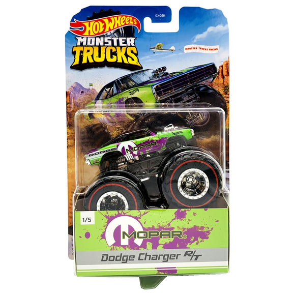 HOT WHEELS MONSTER TRUCKS - Mopar Dodge Charger RT