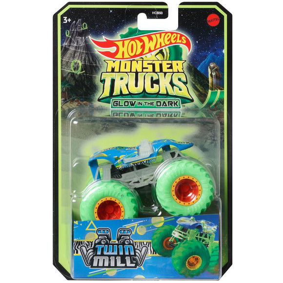 HOT WHEELS MONSTER TRUCKS - Glow in the dark - Twin Mill