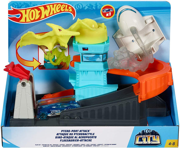 HOT WHEELS - Ptero Port Attack Playset