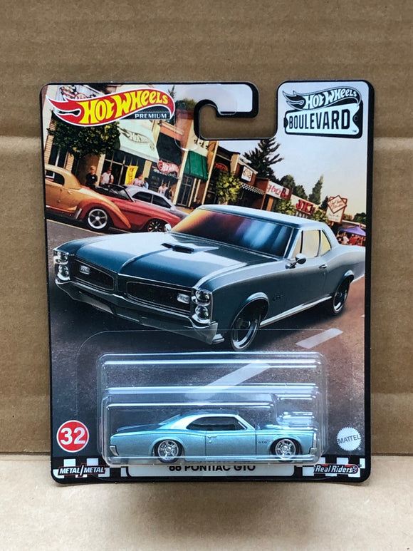 HOT WHEELS DIECAST - Boulevard Series 66 Pontiac GTO