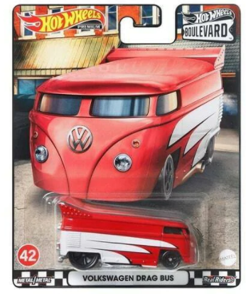 HOT WHEELS DIECAST - Boulevard Series No 42 Volkswagen Drag Bus