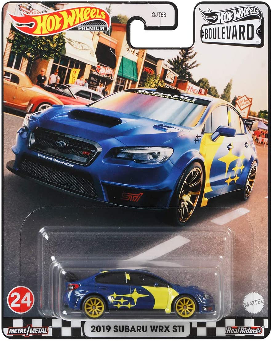 HOT WHEELS DIECAST - Boulevard Series 2019 Subaru WRX STI