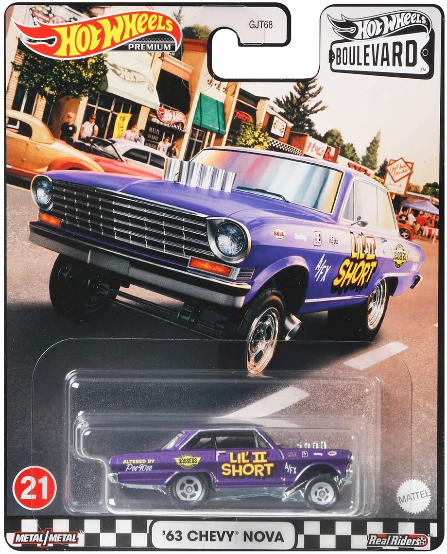 HOT WHEELS DIECAST - Boulevard Series 63 Chevy Nova
