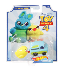 HOT WHEELS DIECAST - Toy Story 4 - Ducky and Bunny