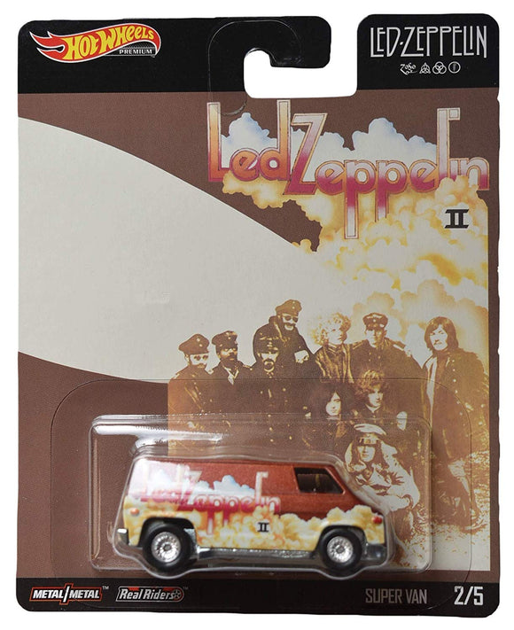 HOT WHEELS DIECAST Pop Culture - Led Zeppelin Super Van