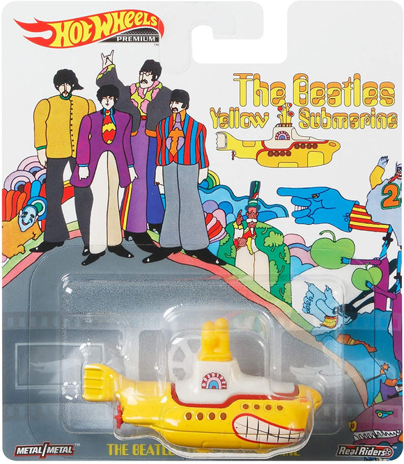 HOT WHEELS DIECAST - Retro Entertainment The Beatles Yellow Submarine
