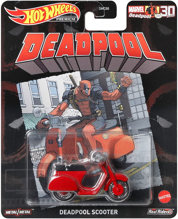 HOT WHEELS Replica Entertainment - Marvel Deadpool Scooter