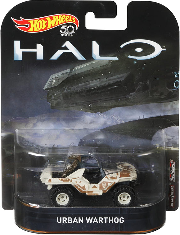 HOT WHEELS DIECAST - Retro Entertainment Halo Urban Warthog