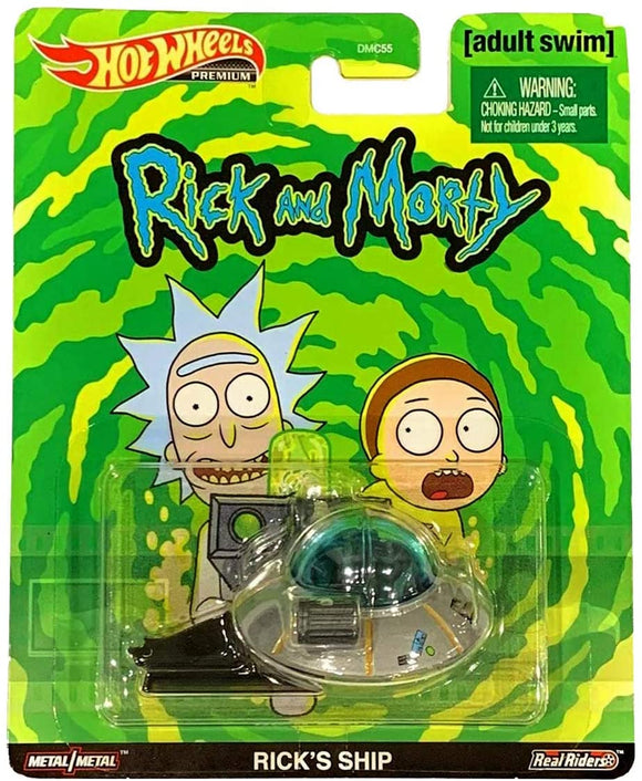 HOT WHEELS DIECAST - Rick and Morty Ricks Ship