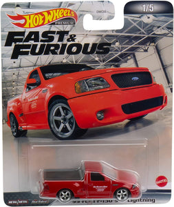 HOT WHEELS DIECAST - Replica Entertainment Fast and Furious 99 Ford F150 SVT Lightning