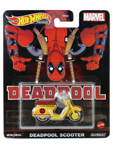HOT WHEELS Replica Entertainment - Marvel Deadpool Scooter 2022 version