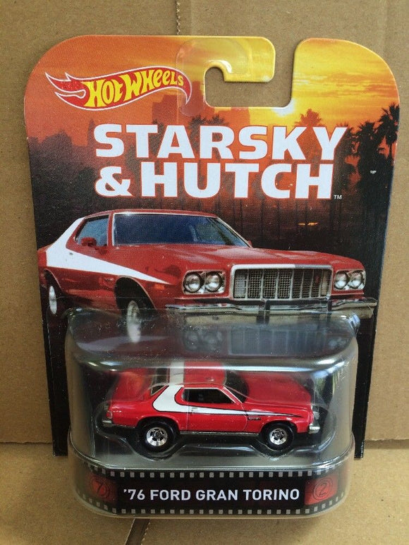 HOT WHEELS Retro Entertainment Series - Starsky and Hutch '76 Ford Gran Torino
