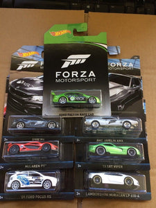 HOT WHEELS DIECAST - Forza Series Set Of 6 plus bonus Ford Falcon