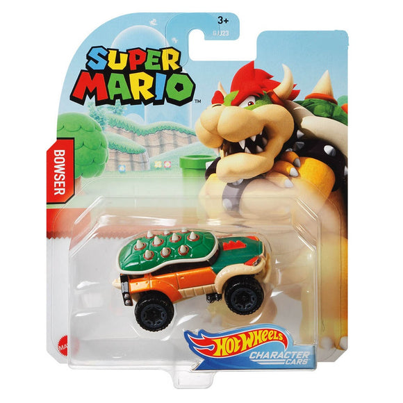 HOT WHEELS DIECAST - Character Cars Super Mario - Bowser